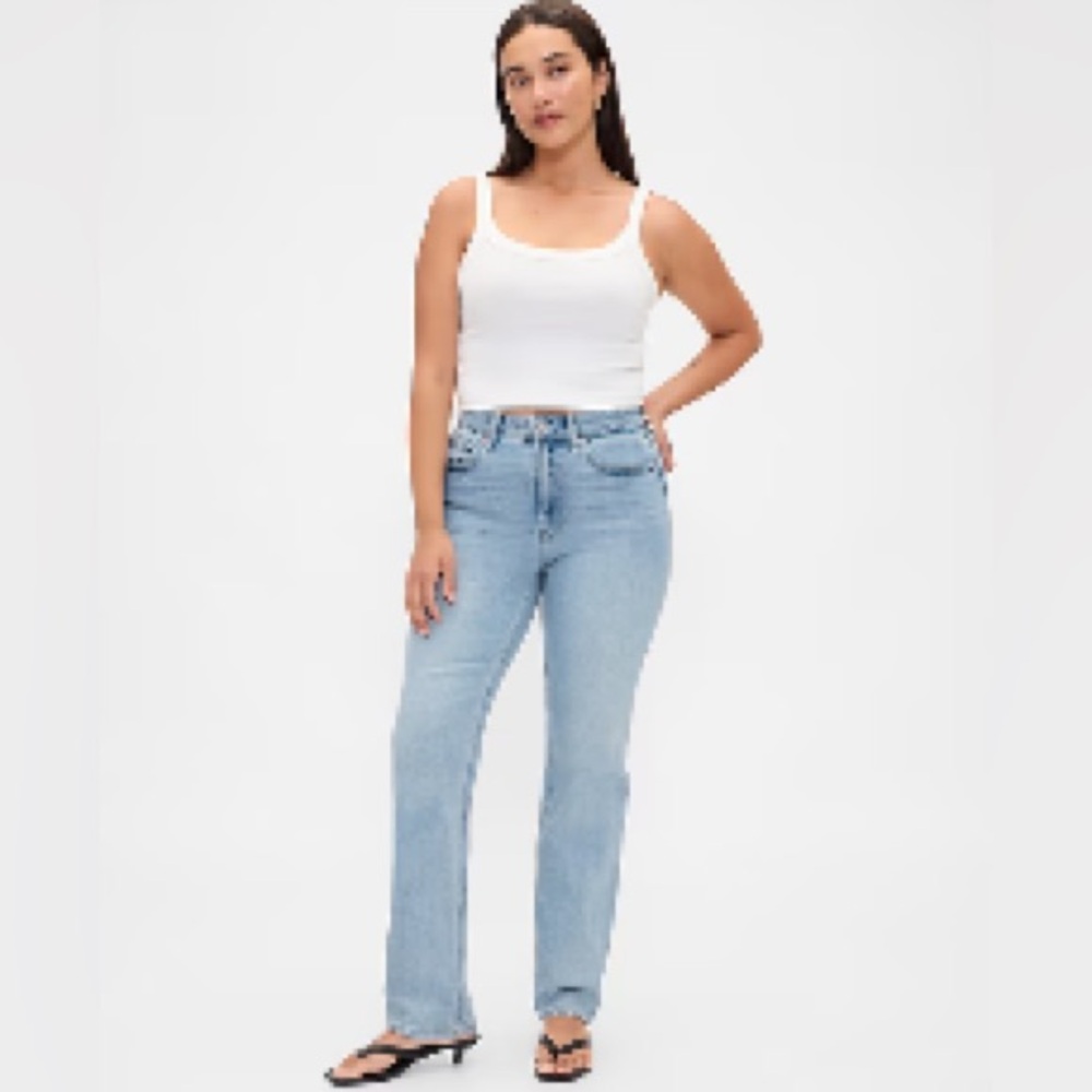 NWT Gap Curvy High Rise ‘90s Slim Straight - 30 TALL
